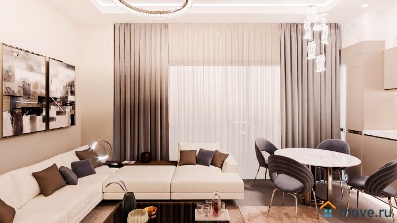2-комн. апартаменты, 52 м²