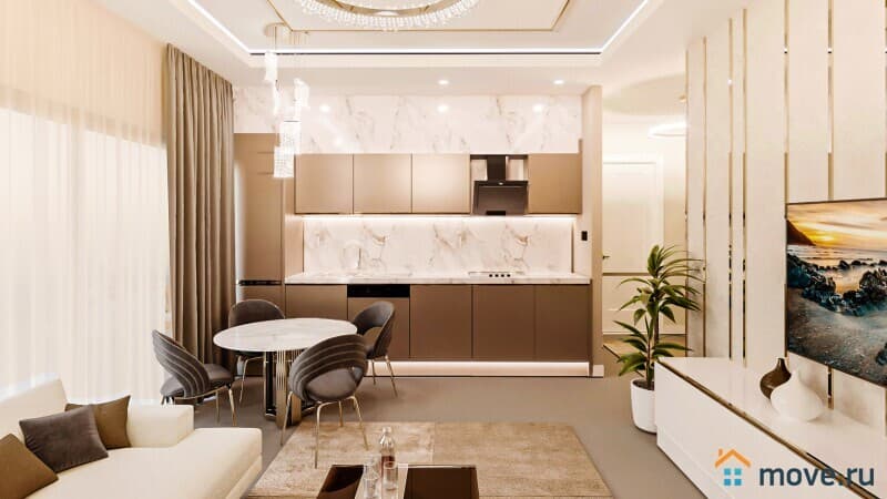 2-комн. апартаменты, 52 м²