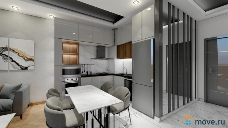 2-комн. апартаменты, 56 м²