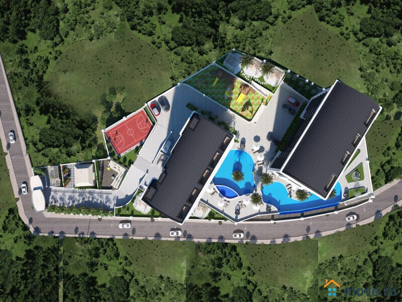 2-комн. апартаменты, 60 м²