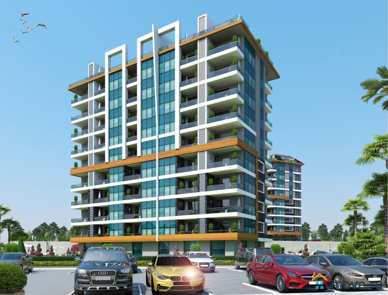 2-комн. апартаменты, 57 м²