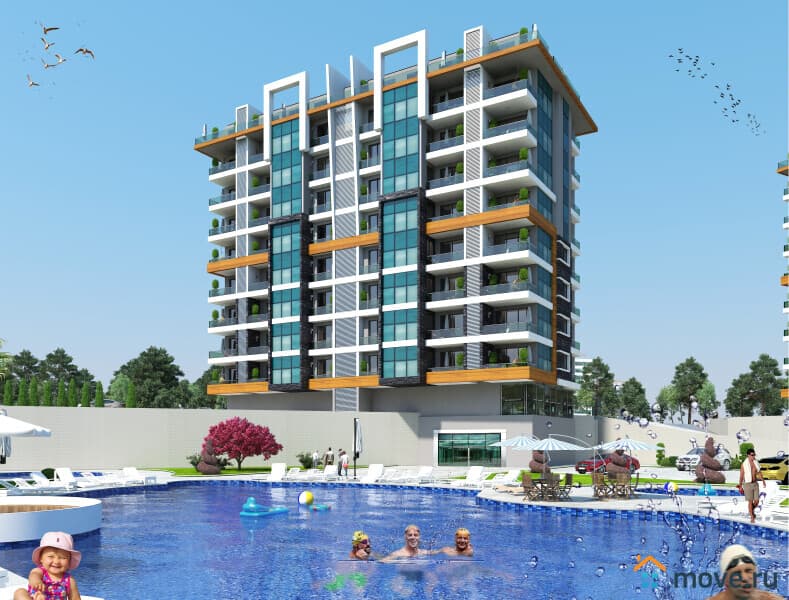 2-комн. апартаменты, 57 м²