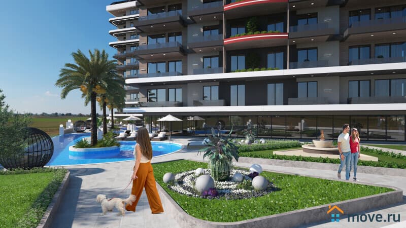 2-комн. апартаменты, 55 м²