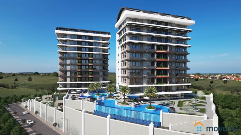 2-комн. апартаменты, 55 м²