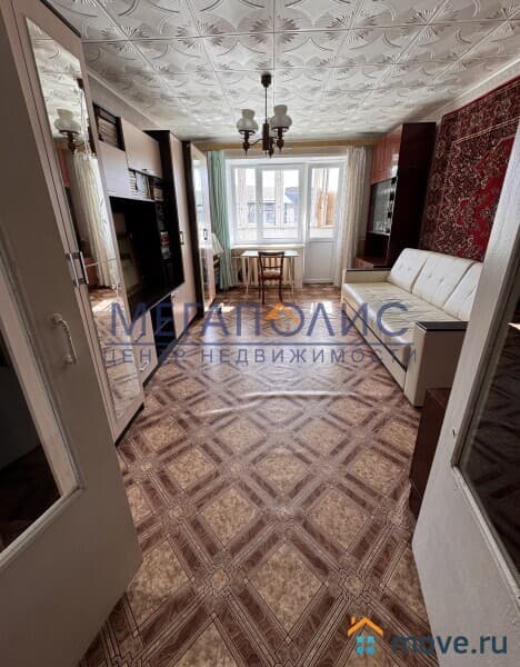 3-комн. квартира, 58.7 м²