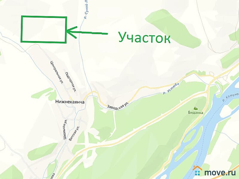 земля под ИЖС, 1 га