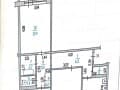 3-комн. квартира, 65.7 м²