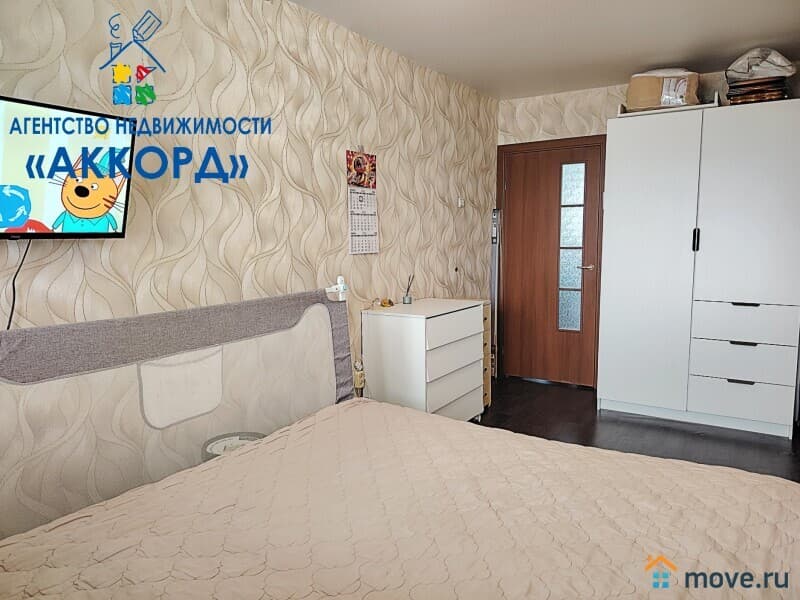 3-комн. квартира, 58.2 м²