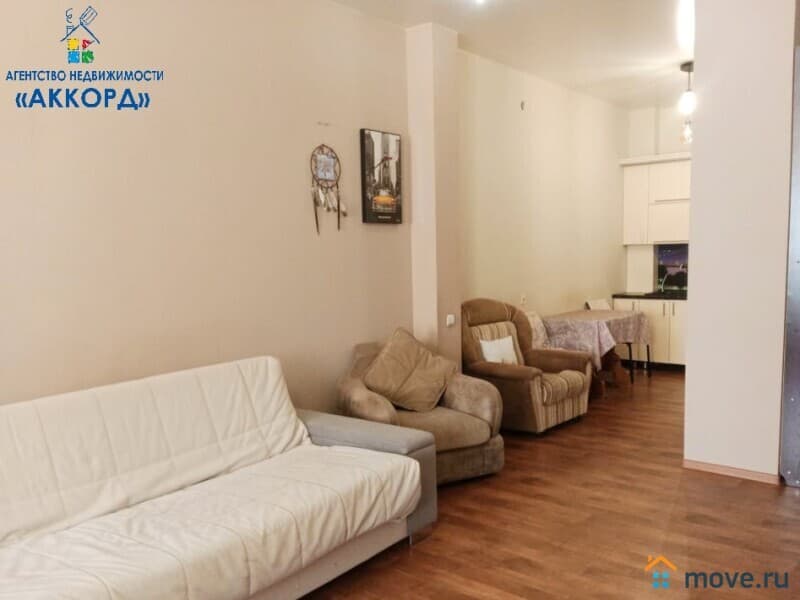 1-комн. квартира, 47.9 м²