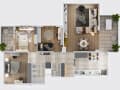 4-комн. квартира, 120 м²