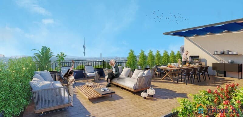 3-комн. квартира, 136 м²