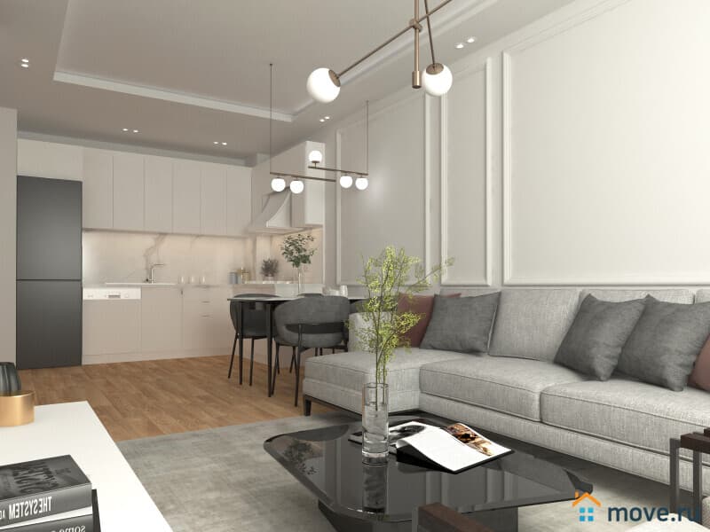 1-комн. квартира, 60 м²