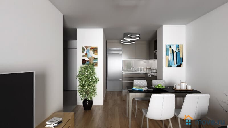 1-комн. квартира, 87 м²