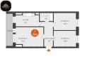 Купить трехкомнатную квартиру, 59.4 м², этаж 4 из 5. Фото 2