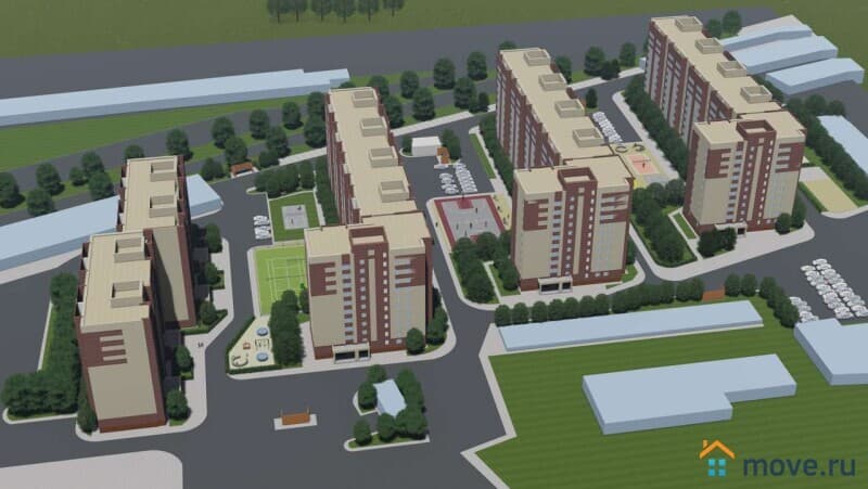 3-комн. квартира, 91 м²