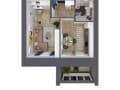 Продам однокомнатную квартиру, 35 м², этаж 3 из 9. Фото 2