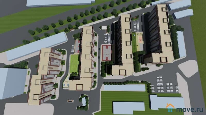 1-комн. квартира, 39 м²