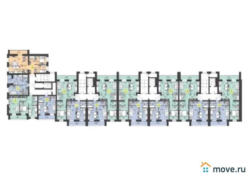 2-комн. квартира, 64 м²