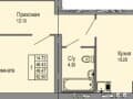 Продать однокомнатную квартиру, 50 м², этаж 5 из 8. Фото 2
