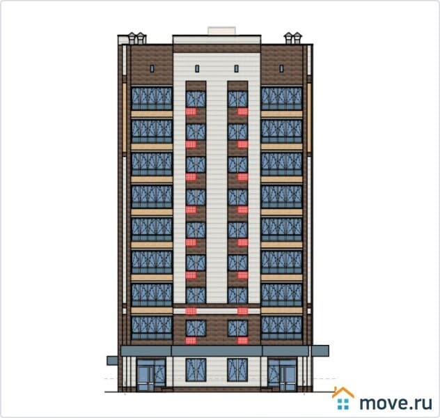 3-комн. квартира, 84 м²