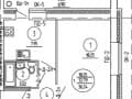 1-комн. квартира, 36 м²