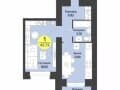 Продать однокомнатную квартиру, 43 м², этаж 5 из 9. Фото 3