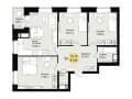 Продаем трехкомнатную квартиру, 82 м², этаж 5 из 9. Фото 2