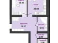 Продам двухкомнатную квартиру, 85 м², этаж 5 из 9. Фото 2