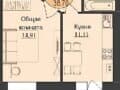 Продаю однокомнатную квартиру, 39 м², этаж 5 из 9. Фото 2