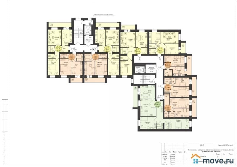1-комн. квартира, 39 м²