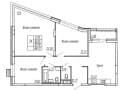 Продам трехкомнатную квартиру, 87 м², этаж 5 из 15. Фото 2