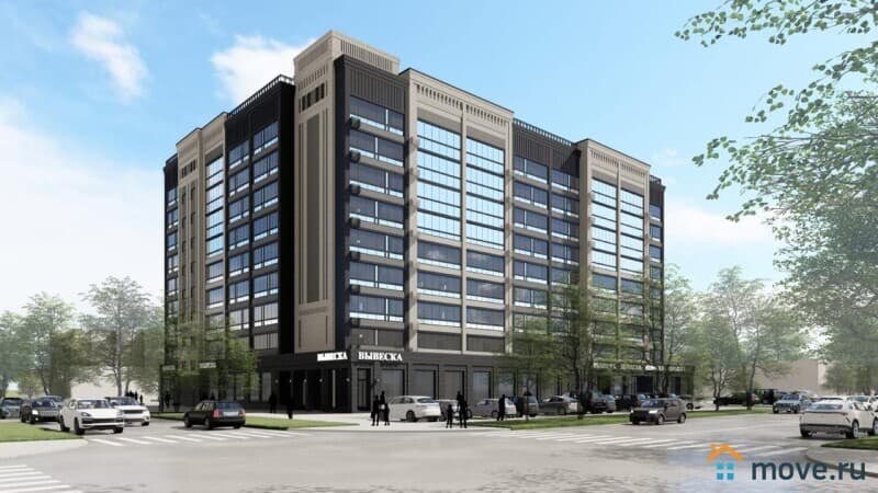 1-комн. квартира, 43 м²