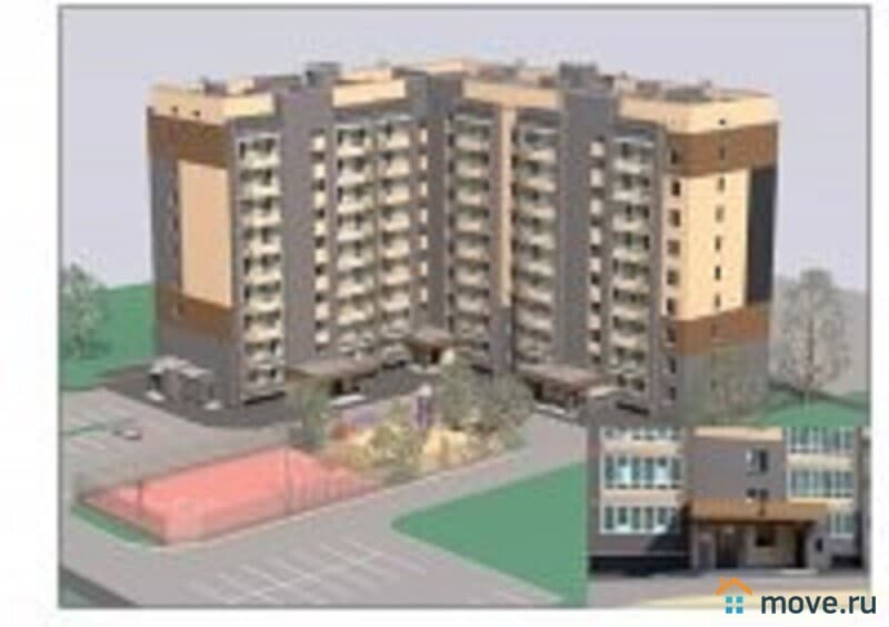 1-комн. квартира, 49 м²