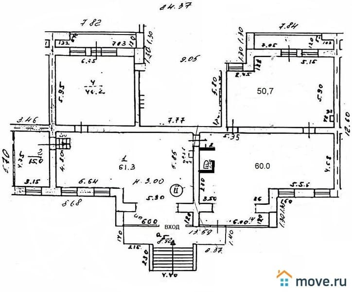 торговое помещение, 240 м²