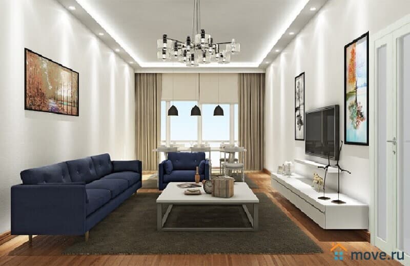 3-комн. квартира, 135 м²