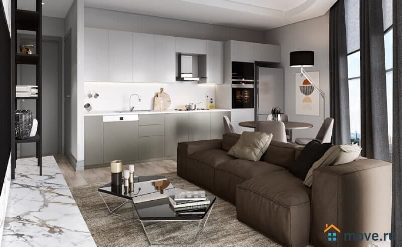 2-комн. квартира, 75 м²