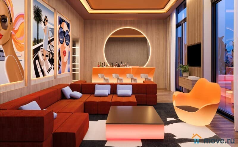 1-комн. квартира, 86 м²