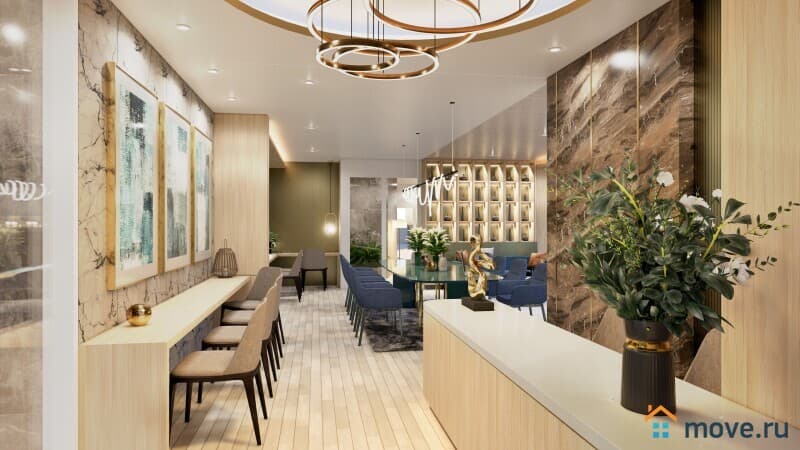 2-комн. апартаменты, 43 м²