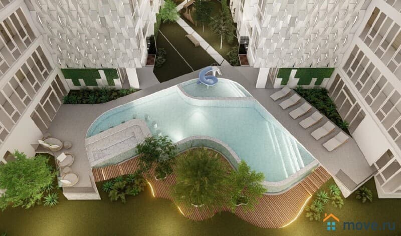 2-комн. апартаменты, 32 м²