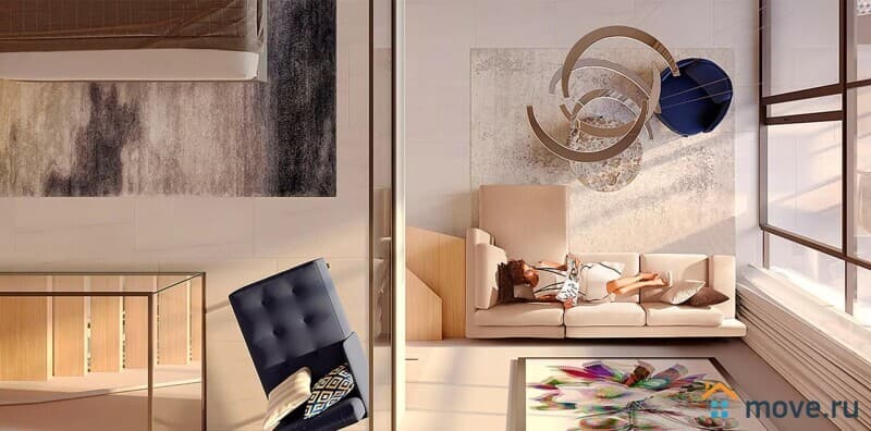 1-комн. квартира, 60.5 м²