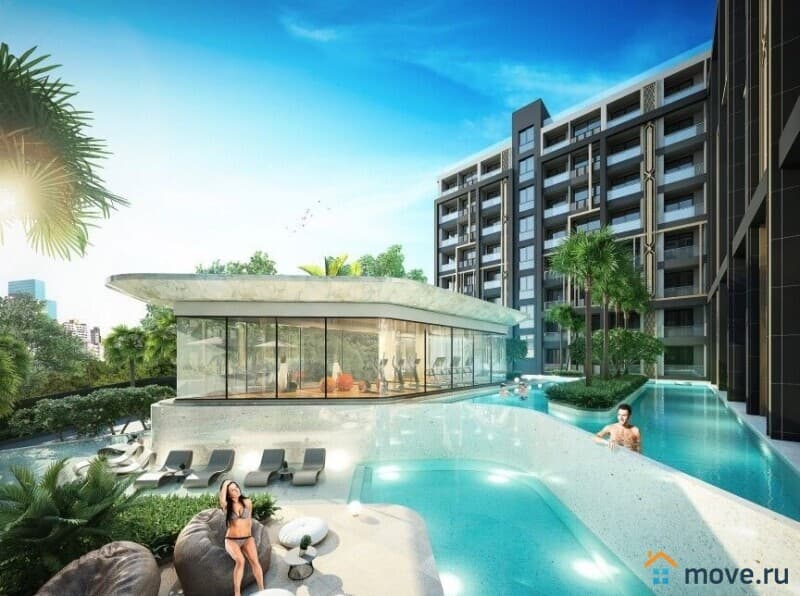2-комн. апартаменты, 34 м²