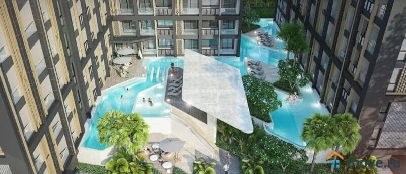 2-комн. апартаменты, 34 м²