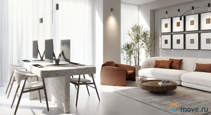 2-комн. квартира, 55 м²