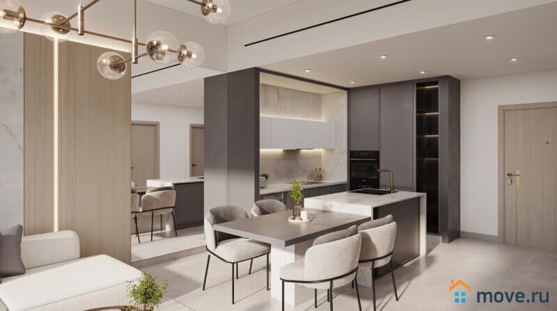 3-комн. квартира, 128 м²
