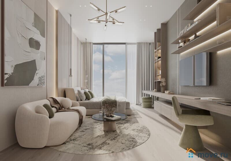 1-комн. квартира, 37 м²