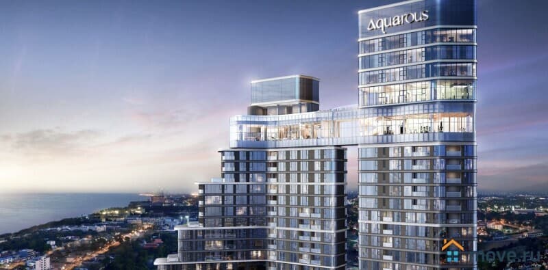2-комн. апартаменты, 44 м²