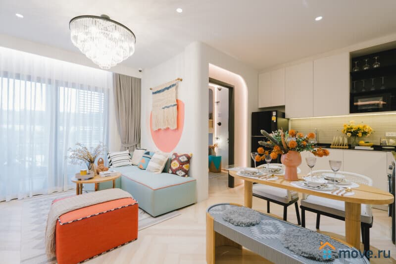 1-комн. апартаменты, 51 м²