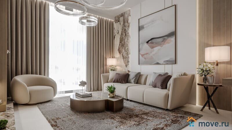 1-комн. апартаменты, 38.1 м²