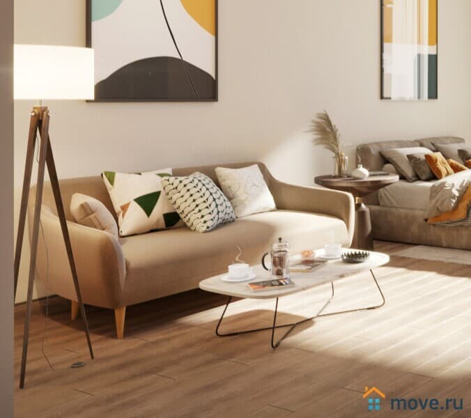 1-комн. квартира, 77 м²
