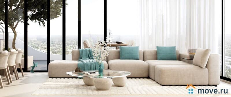 3-комн. квартира, 124 м²